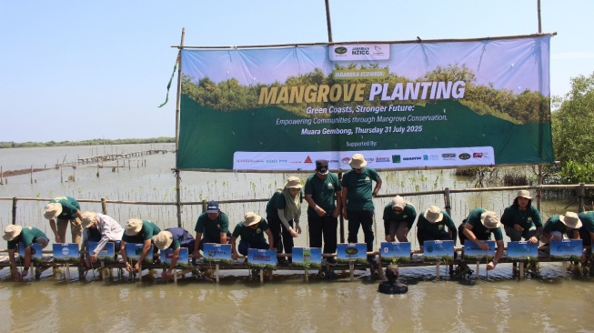 Tekan Emisi Karbon, Jababeka Targetkan 100.000 Mangrove di Pantai Utara Bekasi