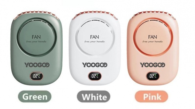 Kipas angin portable mini. (Shopee)