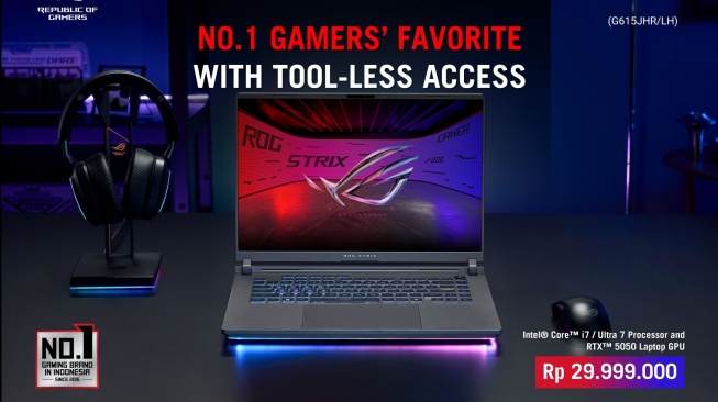 ROG Strix G16 G615LH. [Asus Indonesia]