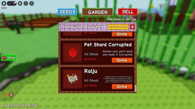 Corrupted Mutation Grow a Garden Roblox. [Esports.gg]