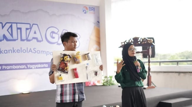 BRI Peduli 'Yok Kita Gas' Hadir di Prambanan, Tawarkan Solusi Krisis Sampah di Yogyakarta