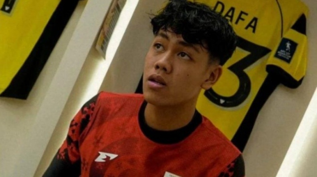 Pemain Dewa United, Dafa Al Gasemi. (Instagram/@timnasindonesia)