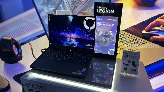 Laptop Lenovo Legion Pro 5i. [Suara.com/Dicky Prastya]
