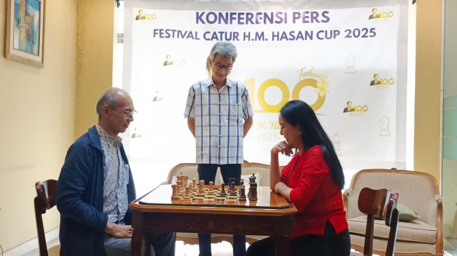Untuk memperingati 100 tahun kelahiran H.M. Hasan—tokoh nasional yang dikenal sebagai menteri era Soekarno sekaligus pecinta catur—keluarga besar almarhum kembali menggelar Festival Catur Yunior H.M. Hasan Cup 2025. [Dok. Istimewa]