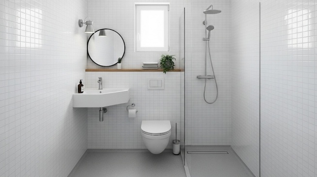 5 Desain Kamar Mandi 1x1 Meter, Solusi Elegan Hunian Minimalis yang Super Fungsional!