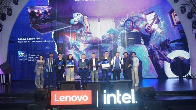 Peluncuran produk gaming Lenovo Legion. [Lenovo Indonesia]