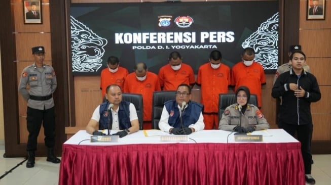 Bukan Bandar, Polda DIY Bongkar Modus 5 Pemain Judi Online di Jogja