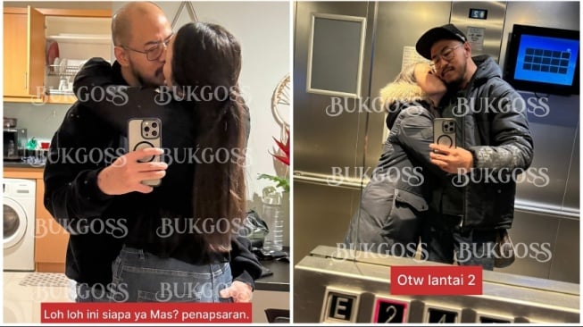 Foto mesra Pandji Pragiwaksono dengan seorang bule viral di media sosial (Instagram)
