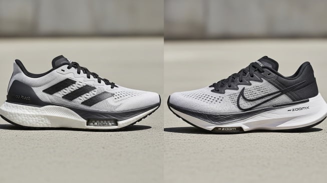 Duel Abadi di Dunia Lari: Sepatu Adidas vs. Nike, Mana yang Kualitasnya Lebih Unggul?