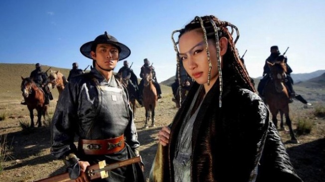 Film 14 Blades yang dibintangi Donnie Yen dan Zhao Wei akan tayang malam ini pukul 21.00 WIB di Indosiar. [YouTube]