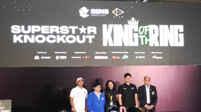 Superstar Knockout Vol. 3: King of The Ring siap menghentak pada Sabtu, 9 Agustus 2025 di Jakarta International Convention Center (JICC). [Dok. Istimewa]