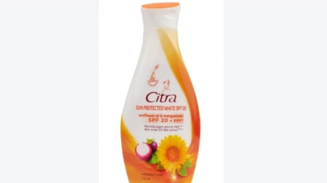 Citra Body Lotion Sun Protect White Spf 20 + PPF.