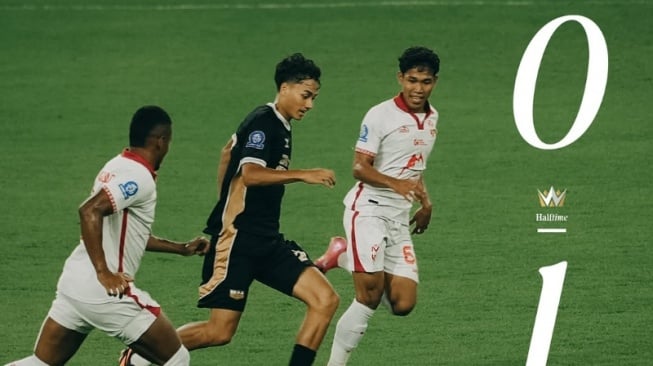 Hasil Super League 2025, Dewa United Tertinggal dari Malut United di Babak Pertama