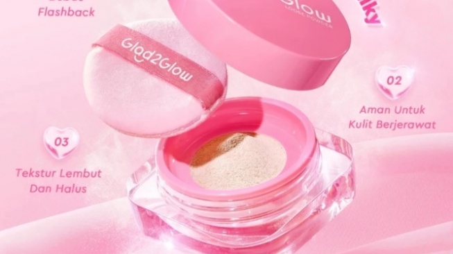 Glad2Glow Perfect Blur & Cover Loose Powder (Shopee)