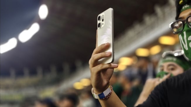 OPPO Reno14 Series abadikan momen BRI Super League. (Dok: Oppo)