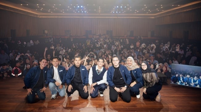 NANT Showcase Experience Jadi Pemanasan Menuju Konser Akbar Lovestival ID 2025. [Suara.com/Tiara Rosana]