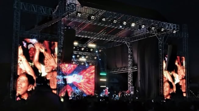 Penampilan Shaggydog di Cherrypop Festival 2025 (Suara.com/Rosiana)