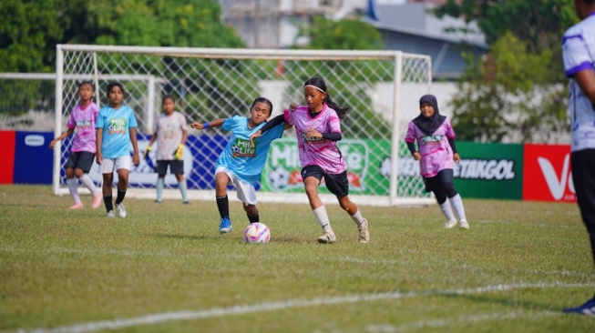 Final MilkLife Soccer Challenge Semarang Seri 1 2025 - 2026 yang berlangsung di Stadion Universitas Diponegoro Tembalang. [Istimewa]