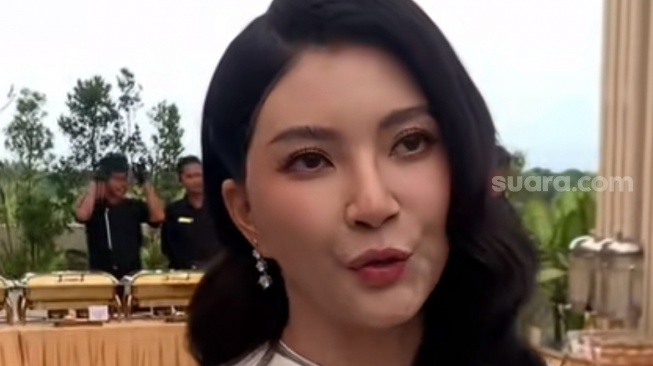Sarwendah saat ditemui di kawasan PIK, Tangerang, pada Rabu, 6 Agustus 2025. [Suara.com/Tiara Rosana]