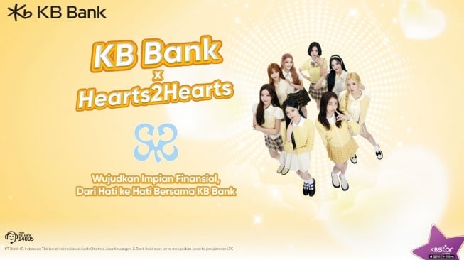 Hearts2Hearts Jadi Brand Ambassador KB Bank demi Hadirkan Layanan Inklusif bagi Generasi Muda