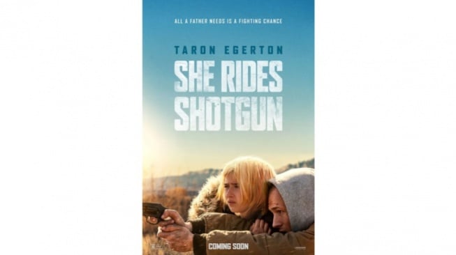 Review Film She Rides Shotgun: Kejutan Emosional dalam Pelarian Brutal