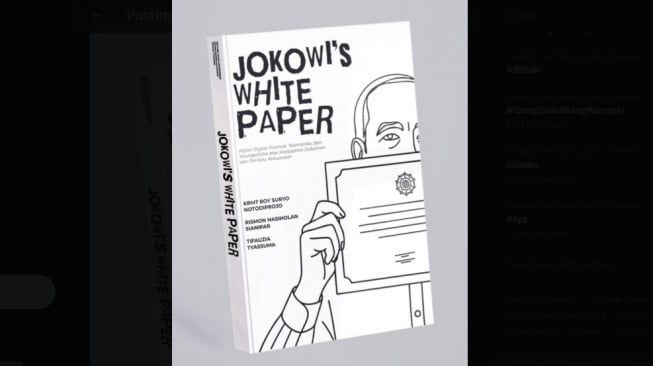 Resmi Dirilis, Buku Jokowi White Paper Karya Dokter Tifa, Roy Suryo dan Rismon, Dijual di Amazon