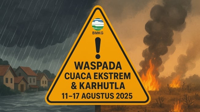 Hujan Lebat dan Risiko Karhutla Ancam Kalbar 1117 Agustus 2025