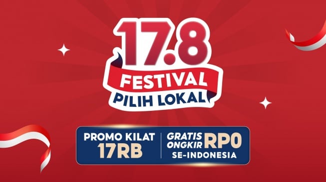 Promo Shopee 17.8 Festival Pilih Lokal. [Shopee]