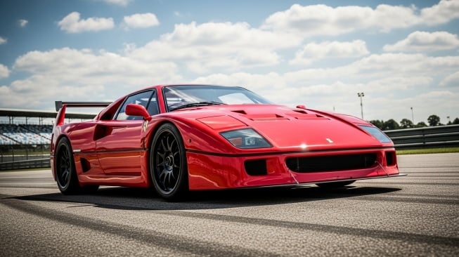 Ferrari F40 LM (Google Studio AI)