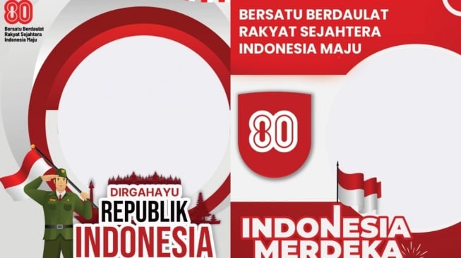 20 Link Download Twibbon HUT RI ke-80 Elegan dan Simpel untuk Rayakan Agustus