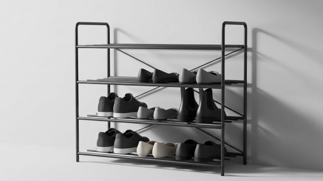 5 Inspirasi Rak Sepatu Minimalis dan Estetik untuk Hunian Modern