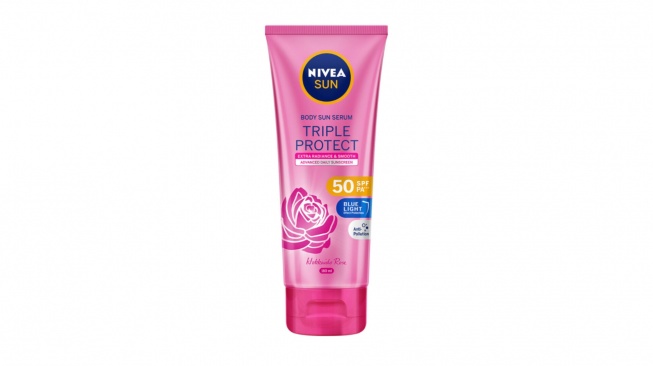 Nivea sun body triple protect extra radiance & smooth (sociolla.com)
