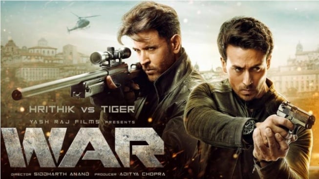 WAR, Pertarungan Dahsyat Hrithik Roshan dan Tiger Shroff, Tayang Malam Ini di Indosiar