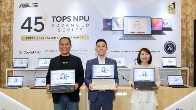 ASUS Rilis Laptop AI dan Gaming Terbaru 2025, Lengkap untuk Semua Segmen