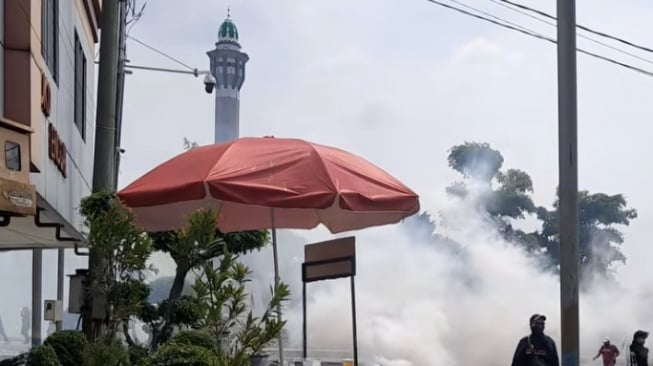 Gas Air Mata di Demo Pati, Rabu 13 Agustus 2025 [ist]