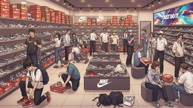 Waspada Nike Palsu! Ini Trik Ampuh Kenali Sepatu Ori vs KW Sebelum Membeli