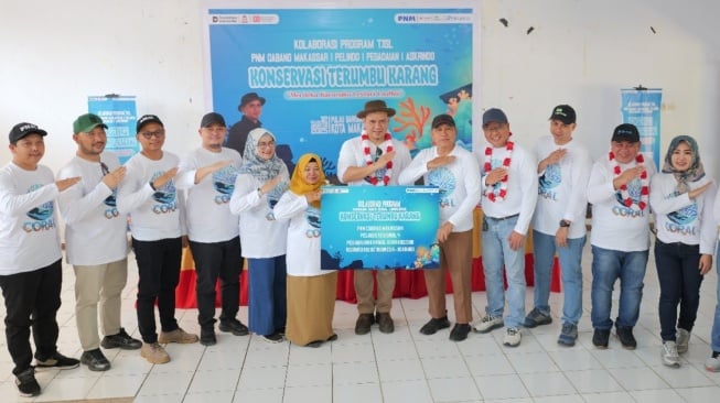 Pulihkan Terumbu Karang, Perkuat Kehidupan Pesisir, Langkah Nyata PNM untuk Keberlanjutan Lingkungan