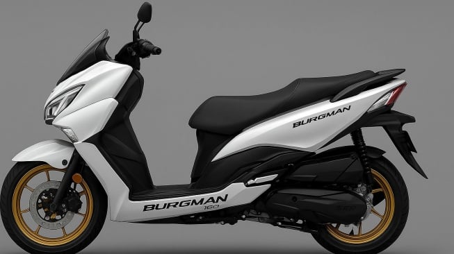 Suzuki Burgman 150 Calon Penantang Honda PCX 160 dan Yamaha NMAX. (Foto: Istimewa)