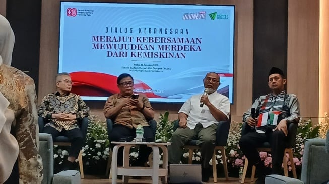 Dompet Dhuafa menggelar Sarasehan Tokoh Bangsa yang bertema “Merajut Kebersamaan, Mewujudkan Merdeka dari Kemiskinan” (Suaradotcom.com/Tantri Amela Iskandar)