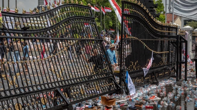Belasan Pendemo Tuntut Bupati Pati Sudewo Mundur Ditangkap, Polisi Tuding Provokator dan Anarkis