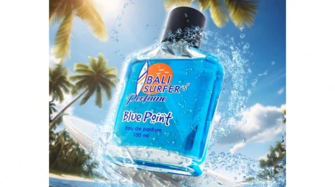 Parfum yang semakin berkeringat semakin wangi, Bali Surfers perfume blue point (shopee.co.id)