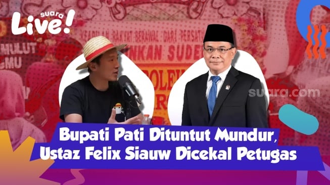 Suara Live! Warga Paksa Bupati Pati Undurkan Diri, Ustaz Felix Siauw Dicekal Petugas
