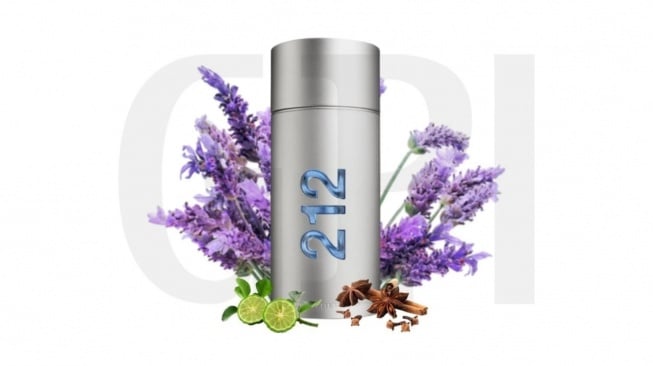 Parfum yang semakin berkeringat semakin wangi, Carolina Herrera 212 NYC (shopee.co.id)