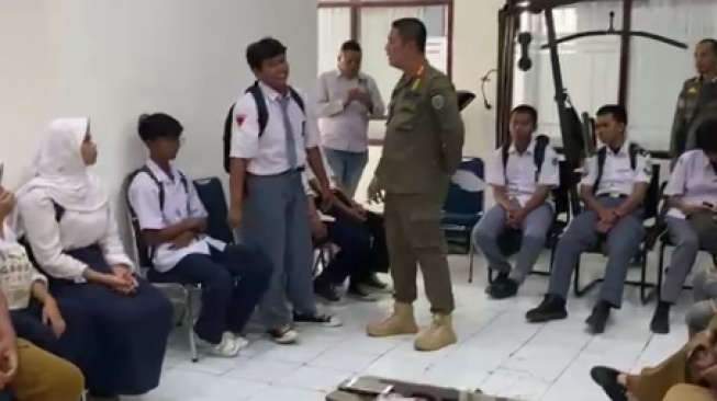 Razia pelajar oleh Satpol PP ditemukan anak SMP tidak bisa baca (Instagram)