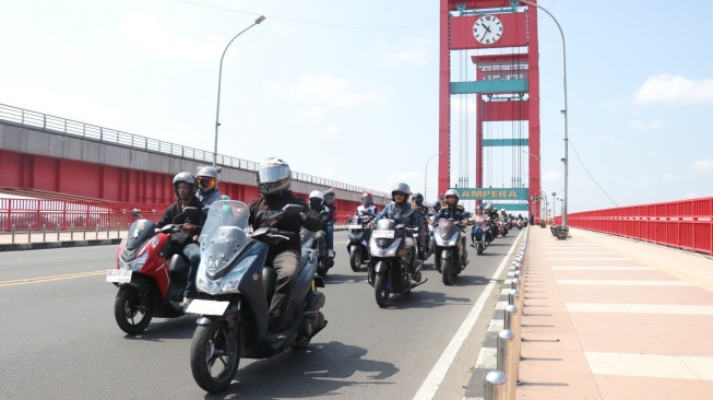  MAXi Yamaha Day 2025 digelar serentak di Nganjuk dan Palembang. (Foto: Yamaha)