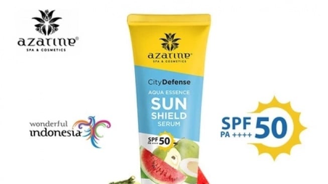 Azarine City Defense Aqua Essence Sun Shield Serum SPF50 PA++++ (Dok. Azarine)