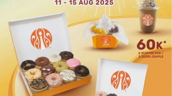 Promo JCO Agustus Berlaku Online dan Beli Outlet Langsung, Ini Caranya!