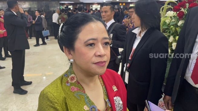 Ketua DPR RI Puan Maharani. (Suara.com/Bagaskara)