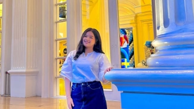 Sherly, anak pertama Mpok Alpa. [Instagram]