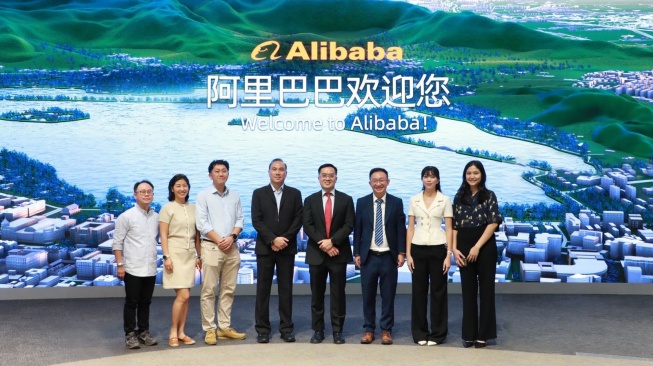 Alibaba Cloud luncurkan Model Studio: Exclusive di ajang Indonesia AI Conference 2025, Jumat (15/8/2025). [Alibaba Cloud]